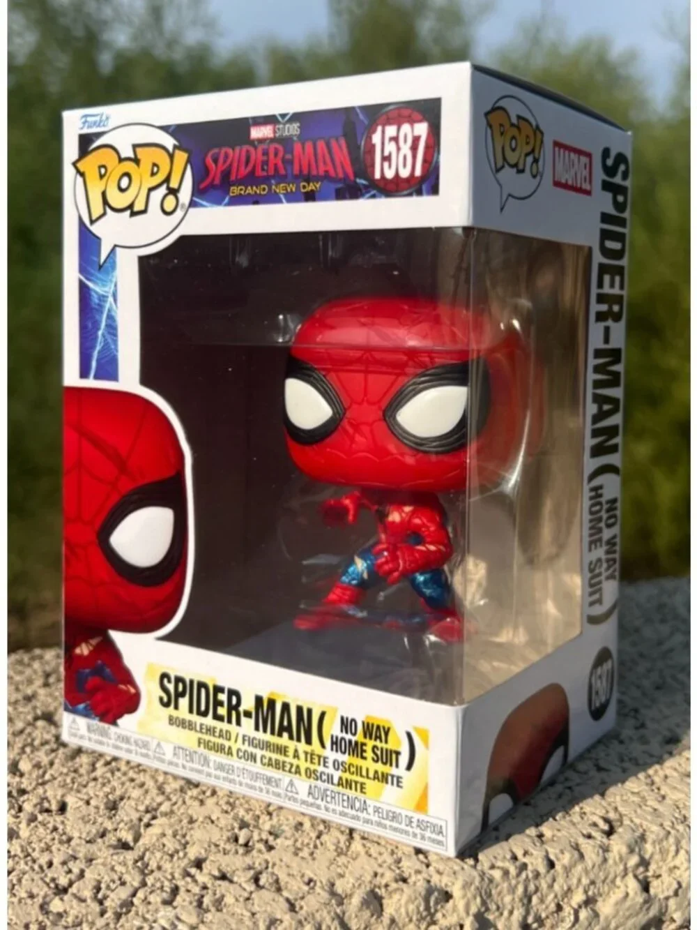 Funko Pop Spider-Man Brand New Day - Spider- Man No Way Home Suit  (#1587, NEW)